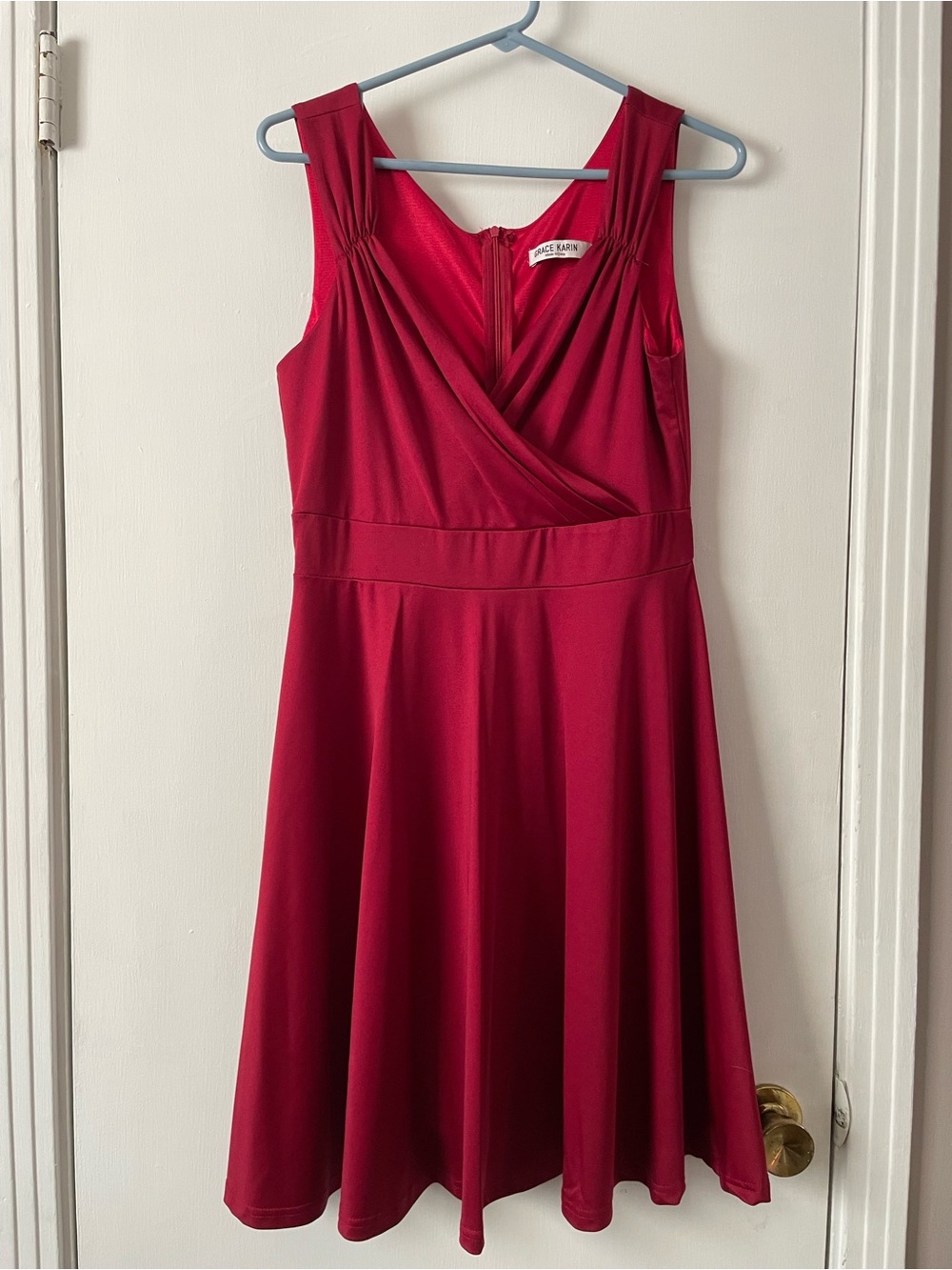 Grace Karin Sleeveless Fit & Flare Dress